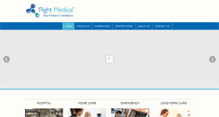 Desktop Screenshot of flight-medical.com